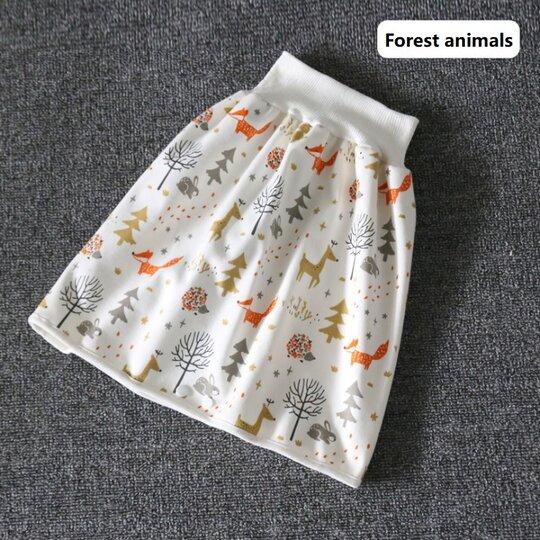 Comfy Children's Diaper Skirt Shorts 2 in 1