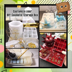 DIY Silicone Cosmetic Storage Box