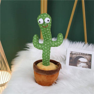 Cactus Plush Toys Electronic Shake Dancing
