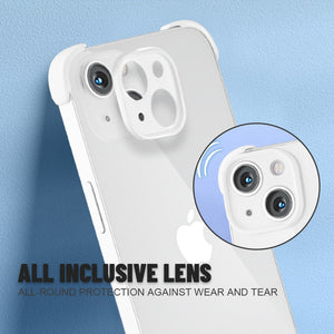 Mobile Phone Corner Pad + Lens Film Protective Cover