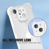 Mobile Phone Corner Pad + Lens Film Protective Cover