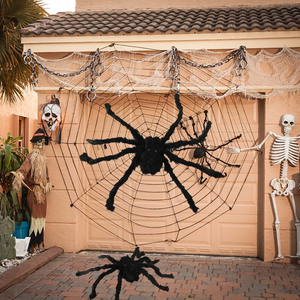 LARGE HALLOWEEN DECORATION SPIDERS