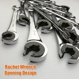 RatchetFix Tubing Wrench with Flexible Head