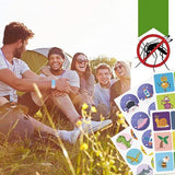 Cartoon Mosquito Repellent Stickers