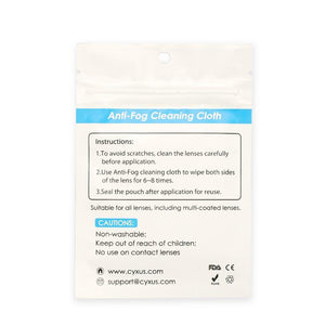 Reusable Anti-Fog Cleaning Cloth