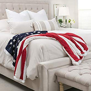 50% OFF Best Gift-American Flag Blanket