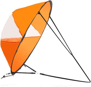 Foldable Downwind Kayak Sail