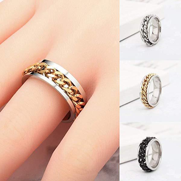 Titanium Steel Rotatable Chain Ring