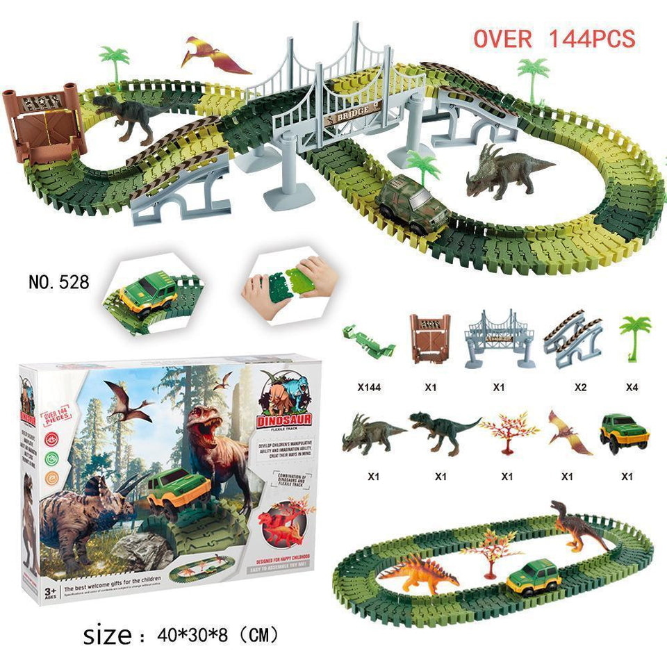 Dinosaur Assembled Rail Car Set-2020