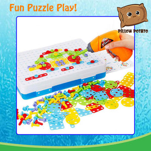 Kids Drill Simulation Puzzle Play Set