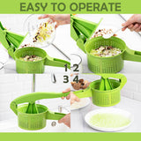 Vegetables Press-And-Dry Squeezer