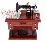 Mini Sewing Machine Music Box