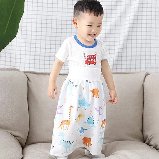 Comfy Children's Diaper Skirt Shorts 2 in 1