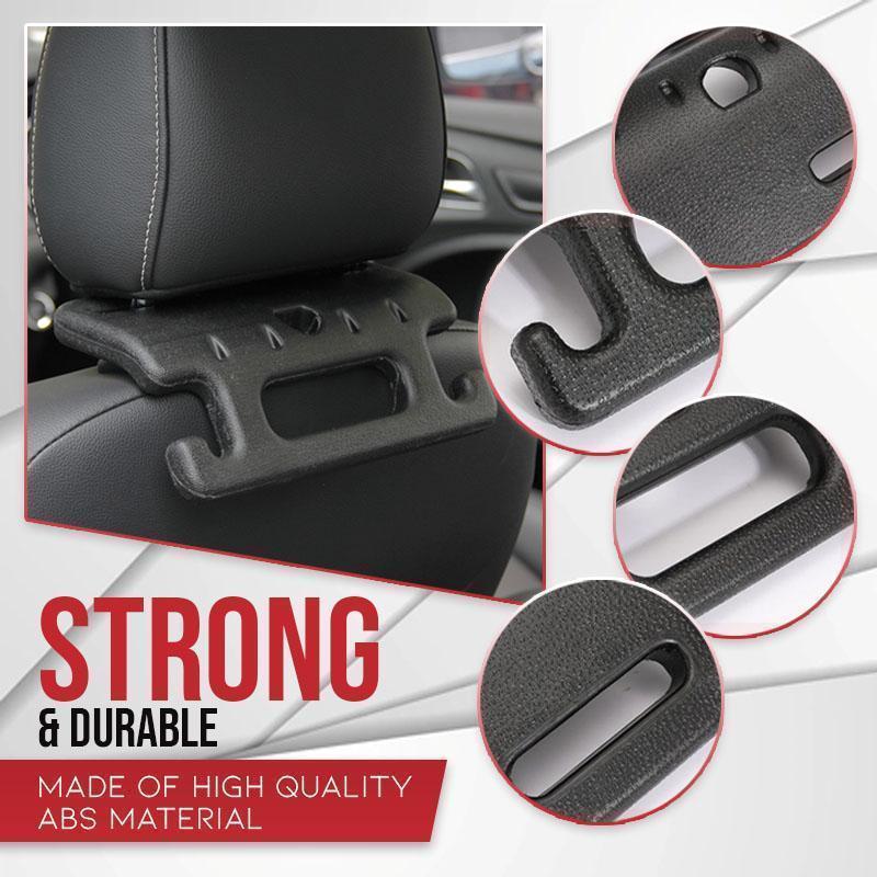 2-in-1 Car Seat Hand Grip Plus Hooks