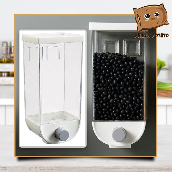 1-Press Wall Mounted Cereal Dispenser