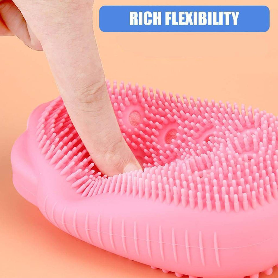 Two-second Foaming Silicone Scrubbing Brush