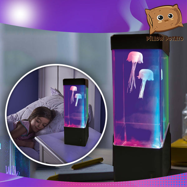 Ocean Vibe LED Jellyfish Aquarium Lamp