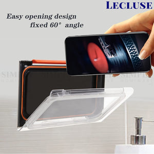 Waterproof Phone Holder Bathroom Shower Mobile Box Touch Screen Case