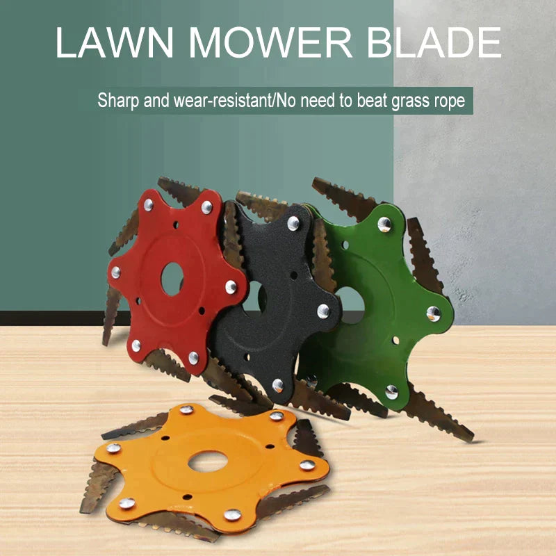 6 Teeth Brush Cutter Blade