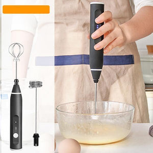 2-in-1 USB Egg Mixer Milk Frother