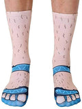 3D pattern socks