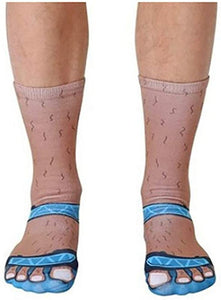 3D pattern socks