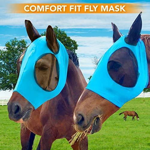 Anti-Fly Mesh Equine Mask