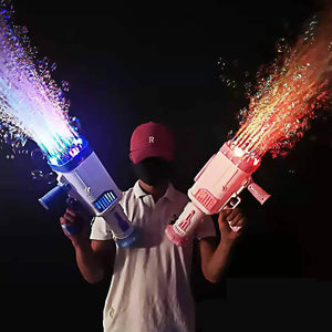 64-Holes Gatling Bubble Guns For Kids