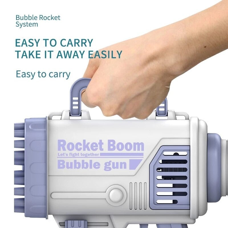 64-Holes Gatling Bubble Guns For Kids