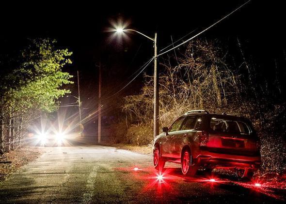 LED Road Flares Flashing Warning Light
