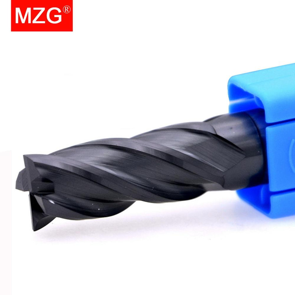 MZG HRC50 Alloy Carbide 4-Flute Milling Cutters