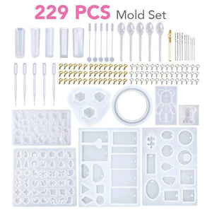 DIY Silicone Crystal Jewelry Mold Set