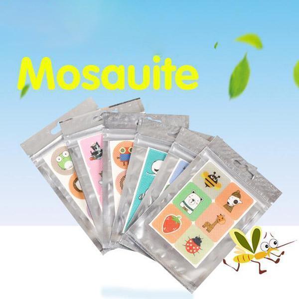 Cartoon Mosquito Repellent Stickers