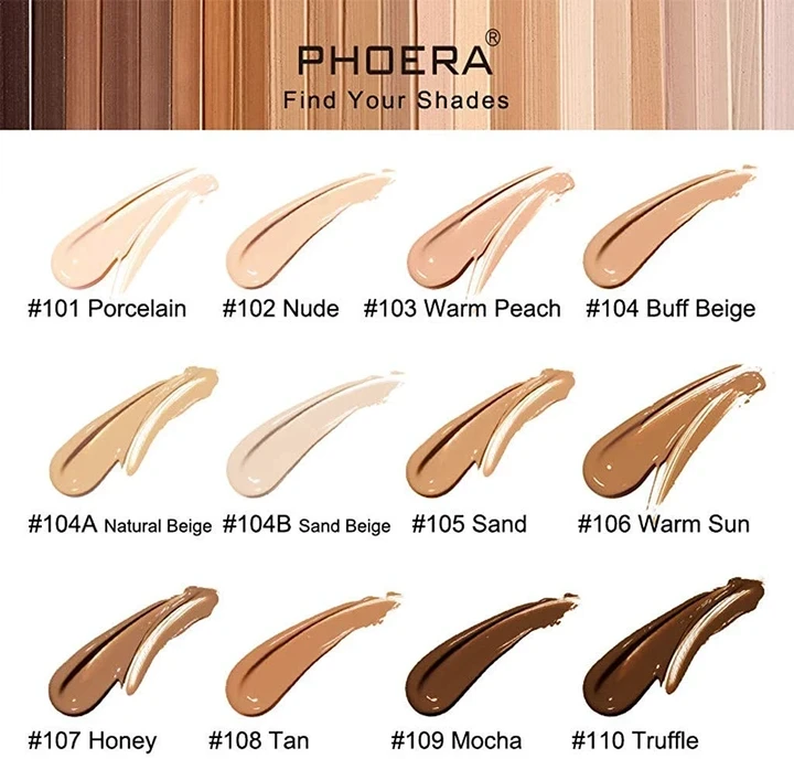 PHOERA The Most Powerful Foundation Concealer