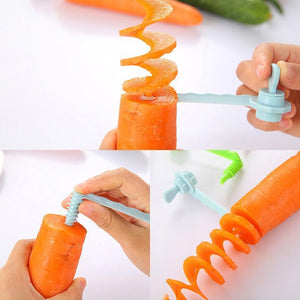 Creative Fruit And Vegetable Manual Curler（2PCS）