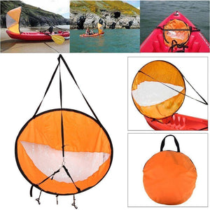 Foldable Downwind Kayak Sail