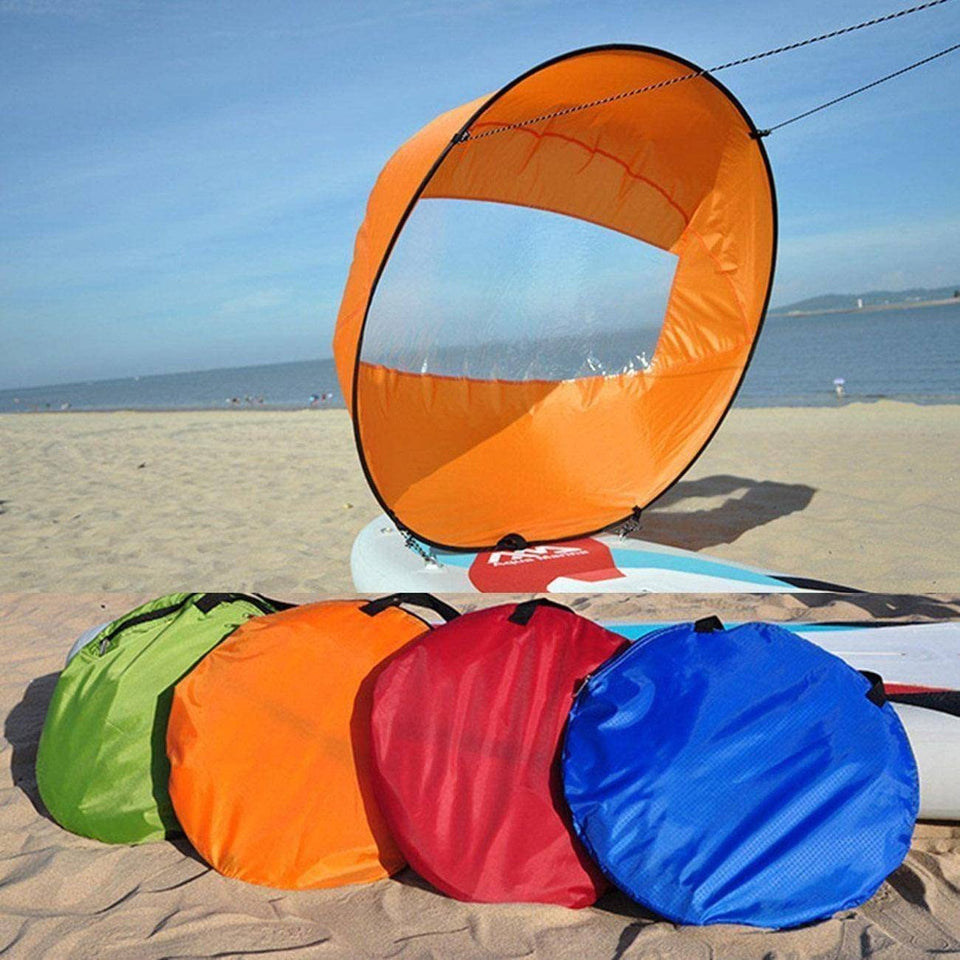 Foldable Downwind Kayak Sail