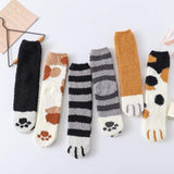 Cat Claws Cute Thick Warm Sleep Floor Socks