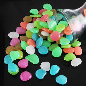 Glow-in-the-Dark Garden Pebbles