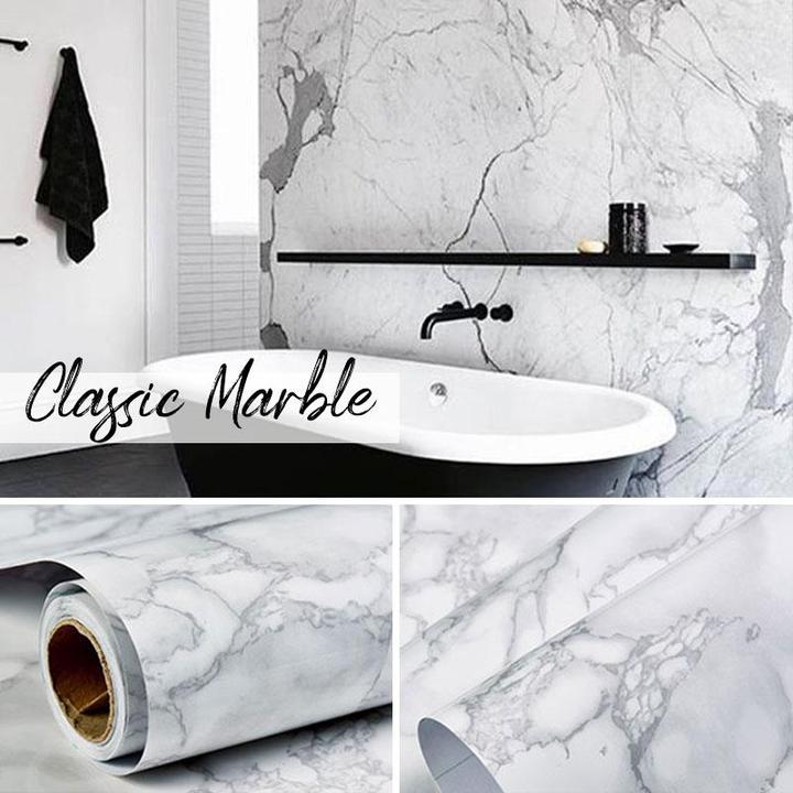 Waterproof Marble Wallpaper