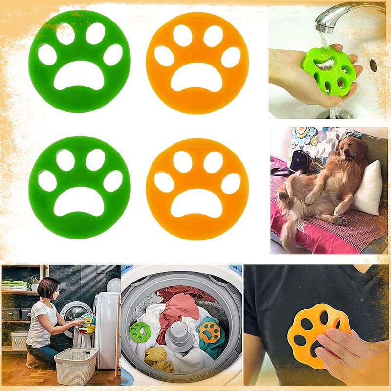 Pet Hair Remover Cat Fur Dog Sticky Hair Catcher for Laundry