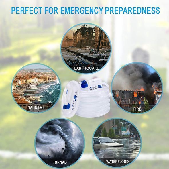 Outdoor Portable Collapsible Water Container