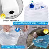 Outdoor Portable Collapsible Water Container
