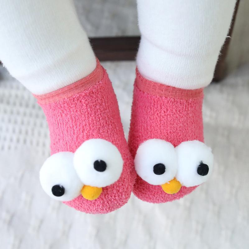 Cute 3D Big Eyes Design Baby Socks