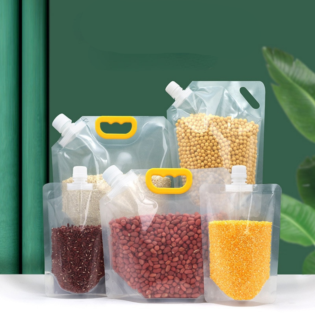 5pc/10pc Kitchen Storage Bag