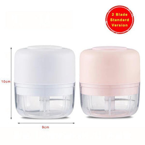 Electric Mini Food Garlic Vegetable Chopper