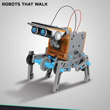 12-in-1 Education Solar Robot Toys