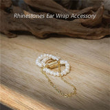 Rhinestones Ear Wrap Accessory