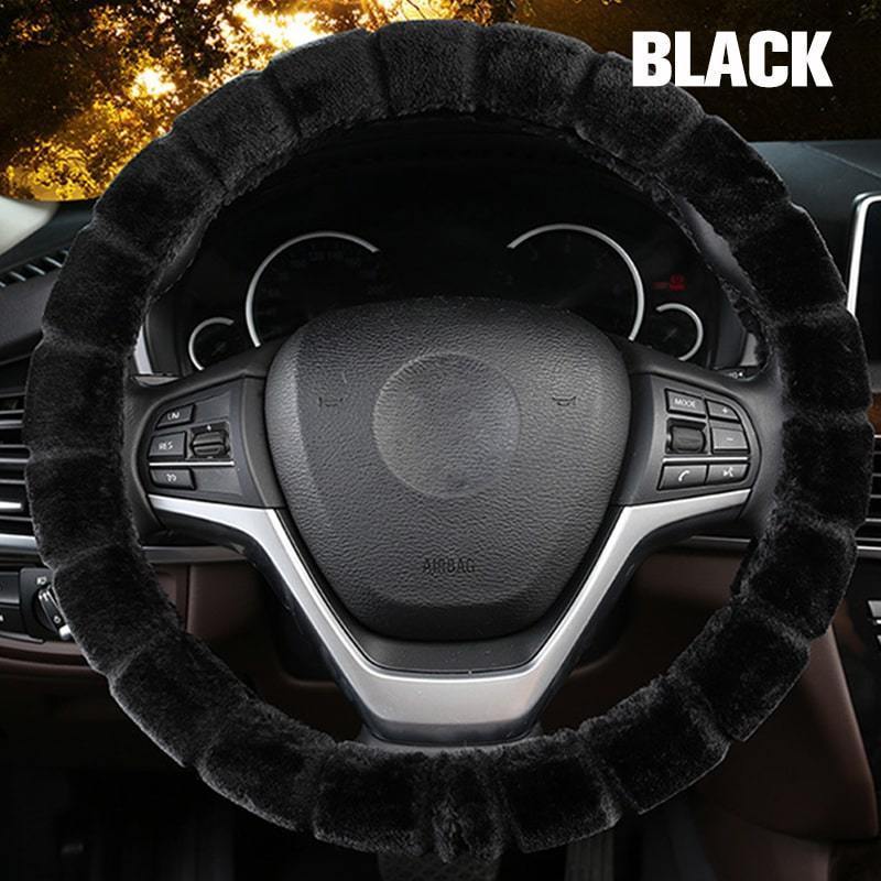 Plush Car Steering Wheel