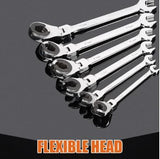 RatchetFix Tubing Wrench with Flexible Head